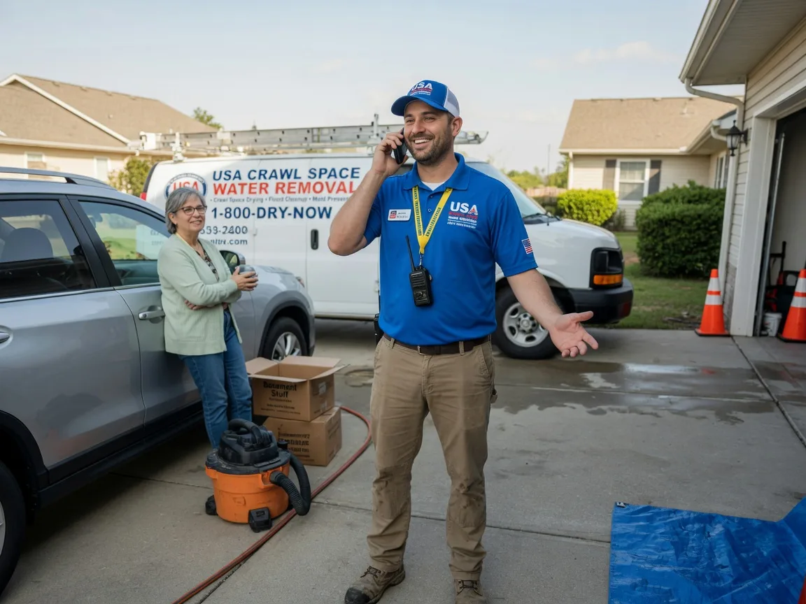 Crawl Space Water Removal Jarratt, VA FAQs